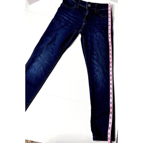 POLO Ralph Lauren Girls Size 12-14 Skinny Jeans Dark Blue Jean pants - Picture 3 of 12